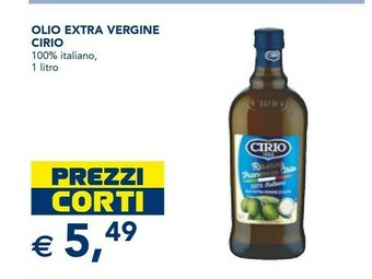 Esselunga Cirio Olio Extra Vergine offerta