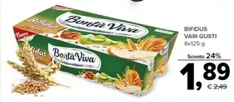 Todis Bontà Viva - Bifidus Frutta 2 Fragola, 2 Prugna, 2 Kiwi, 2 Mango 1000 G(ml) offerta