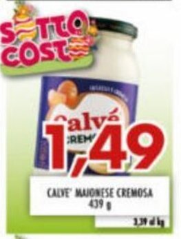 Calvé Maionese Cremosa 439 g