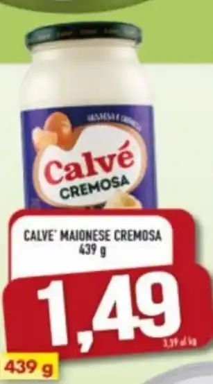 Calve' Maionese Cremosa 439 g