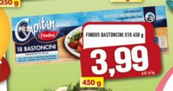 Findus Bastoncini X18 450 g