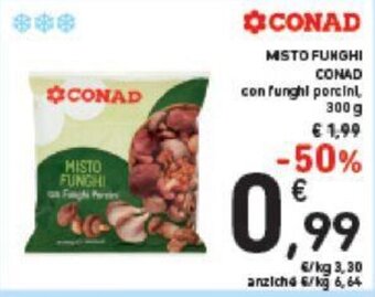 Conad Conad Misto Funghi 300 g offerta
