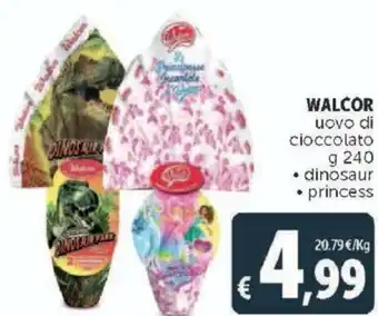 Walcor uovo di cioccolato g 240