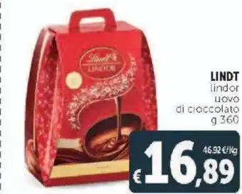 Lindt lindor uovo di cioccolato 360 g