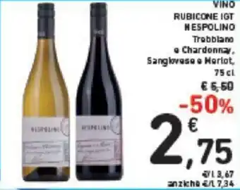 Conad Nespolino Vino Rubicone IGT 75 cl offerta