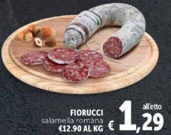 Deco Supermercati Fiorucci salamella romana offerta