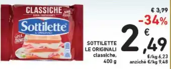Le Originali Sottilette 400 g
