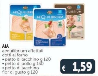 Deco Supermercati AIA Aequilibrium Affettati cotti al forno offerta