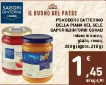 Conad Conad Sapori&Dintorni Pomodoro Datterino Della Piana del Sele 350 g offerta