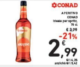 Conad Conad Aperitivo 70 cl offerta