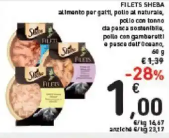 Conad Sheba Filets 60 g offerta
