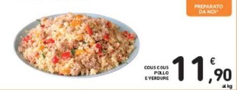 Conad Cous Cous Pollo e Verdure offerta