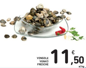 Conad Vongole veraci fresche offerta