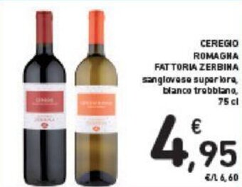 Conad Ceregio Romagna Fattoria Zerbina 75 cl offerta