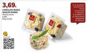 L' insalata russa qualita basko