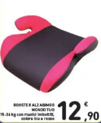 Booster Alzabimbo Mondo Tuo 15-36 kg