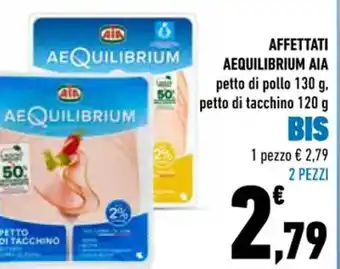 Conad Aia aequilibrium affettati 130 g/120 g offerta