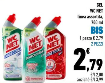 Conad WC Net Gel 700 ml offerta