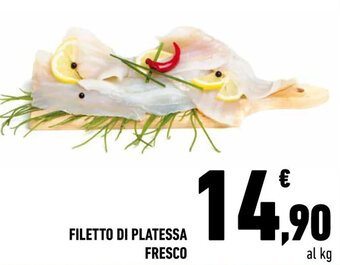 Conad Filetto di Platessa Fresco offerta