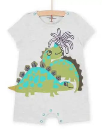 Grey babygrow