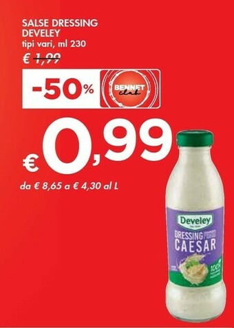 Bennet Salse Dressing offerta