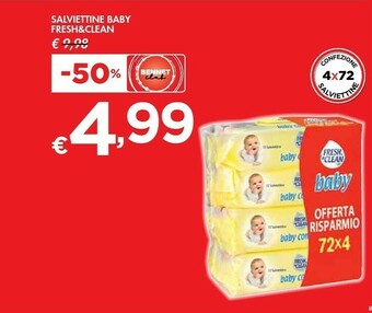 Bennet Fresh & Clean Salviettine Baby offerta