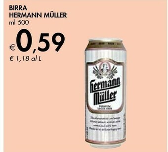 Bennet Herman Muller Birra offerta