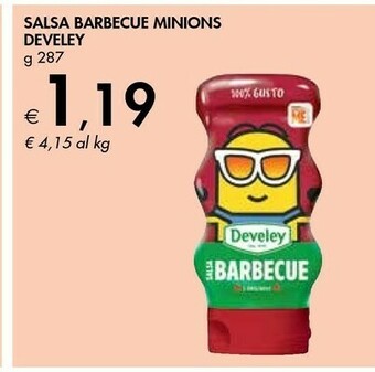 Bennet Develey Salsa Barbecue Minions offerta
