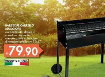 Bennet Barbecue Carrello Maggiore offerta