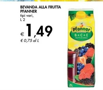 Pfanner Bevanda Alla Frutta
