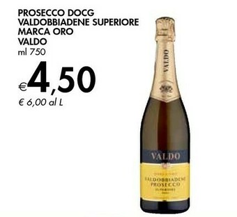 Valdo Prosecco Docg Valdobbiadene Superiore Marca Oro
