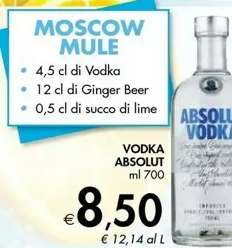 Absolut Vodka 0,7 L 40%