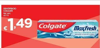Bennet Colgate Dentifricio offerta