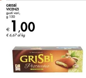 Bennet Matilde Vicenzi Grisbì Nocciola 150 G(ml) offerta