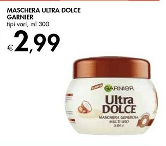 Bennet Garnier Maschera Ultra Dolce offerta