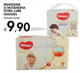 Bennet Huggies Pannolini Extra Care offerta