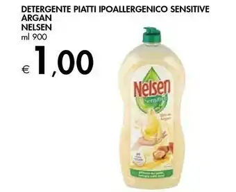 Nelsen Detergente Piatti Ipoallergenico Sensitive Argan