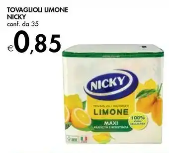 Bennet Tovaglioli Limone offerta