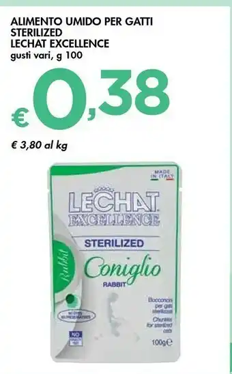 Bennet Monge Alimento Umido Per Gatti Sterilized Lechat Excellence offerta