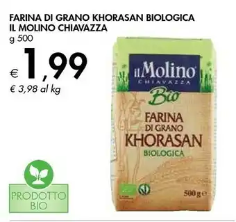 Bennet Il molino Farina Di Grano Khorasan Biologisa Chiavazza offerta