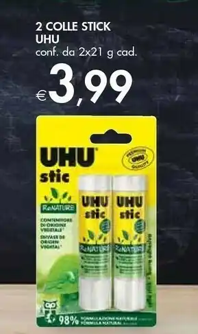 Bennet Uhu 2 Colle Stick offerta