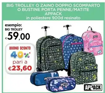 Bennet Invicta Appack Big Trolley offerta