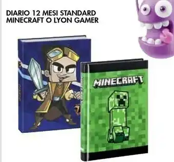 Bennet Diario 12 Mesi Standard Minecraft O Lyon Gamer offerta