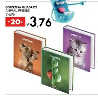 Bennet Copertina Quadrata Animali Friends offerta