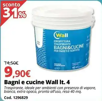Brico Io Bagni E Cucine Wall Lt4 offerta