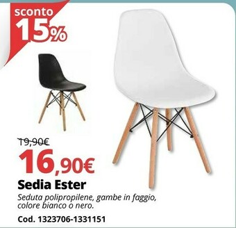 Brico Io Sedia Ester offerta