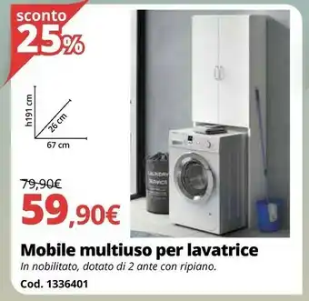Brico Io Mobile Multiuso Per Lavatrice offerta