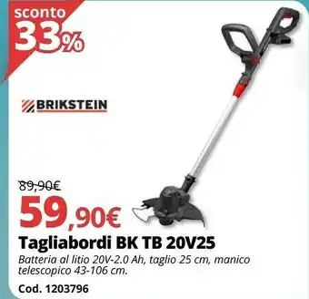 Tagliabordi BK TB 20V25