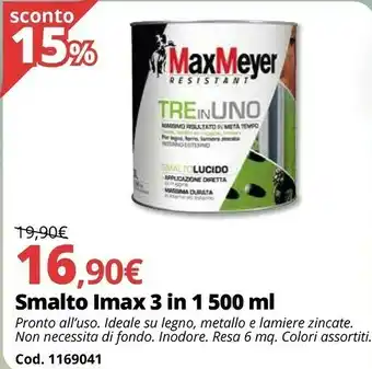 Smalto Imax 3 In 1 500 Ml