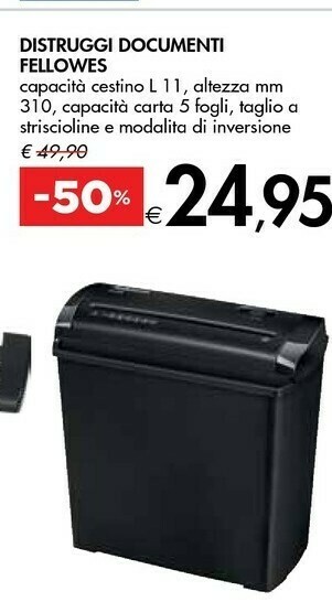 Bennet Fellowes Distruggi Documenti offerta